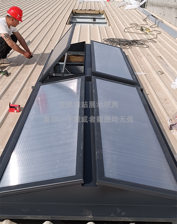 兰州王老吉生产车间石河子乡排烟天窗