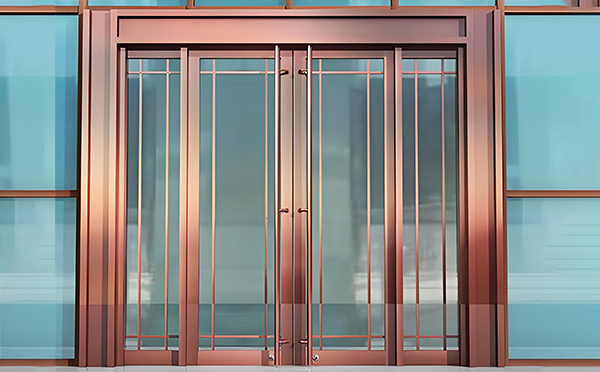 石河子乡玻璃地弹门