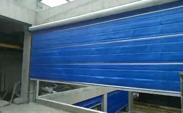 大型物流园区完成石河子乡防火门整体安装工程